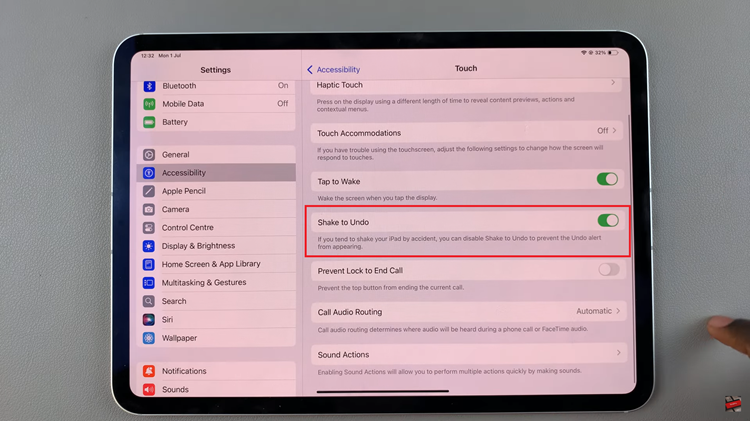 How To Enable & Use 'Shake To Undo' Feature On iPad