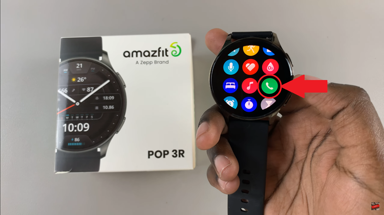 Cómo hacer llamadas telefónicas en Amazfit Pop 3R