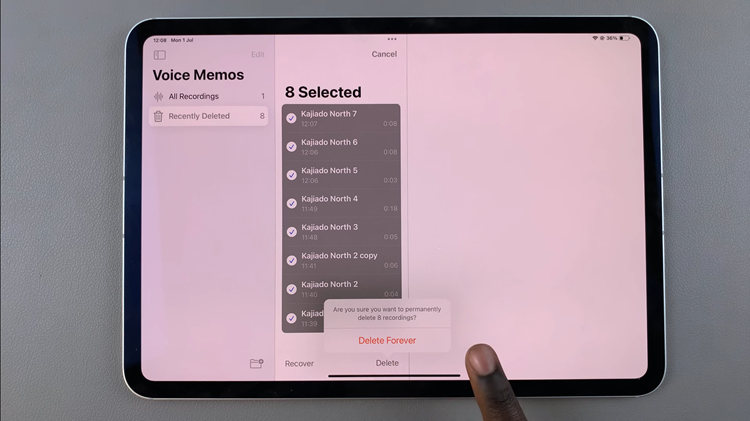 How To Permanently Delete Voice Memos On iPad