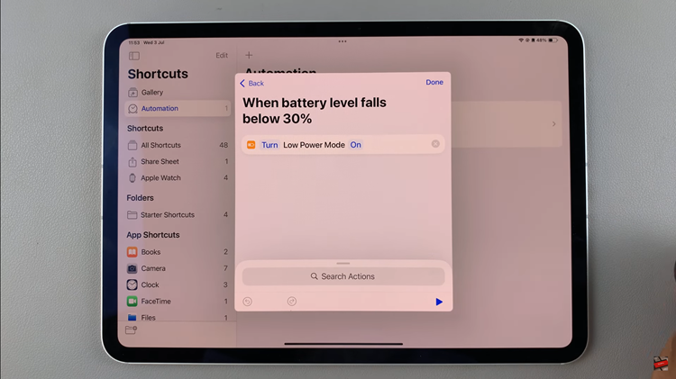 How To Turn ON Low Power Mode Automatically On iPad