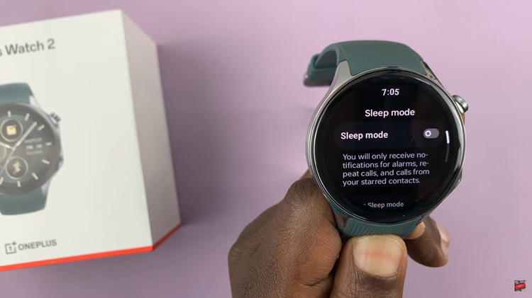 How To Turn ON & OFF Sleep Mode On OnePlus Watch 2