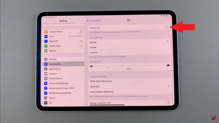 How To Type Requests To Siri On iPad