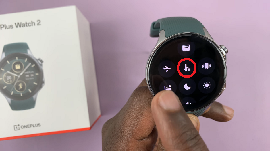 How To Temporarily Disable Touch Screen On OnePlus Watch 2