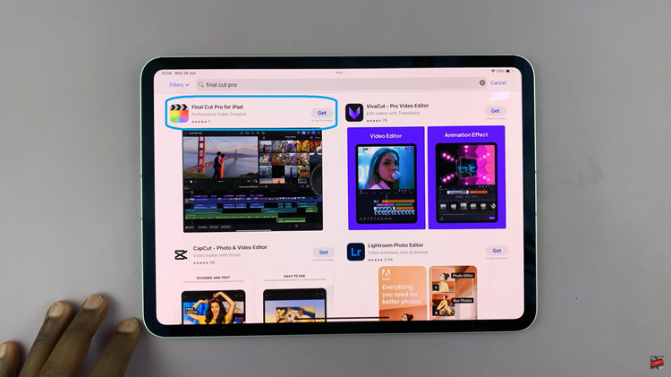 Install Final Cut Pro On iPad