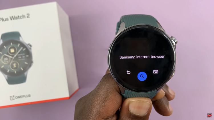 Install Samsung Browser On OnePlus Watch 2