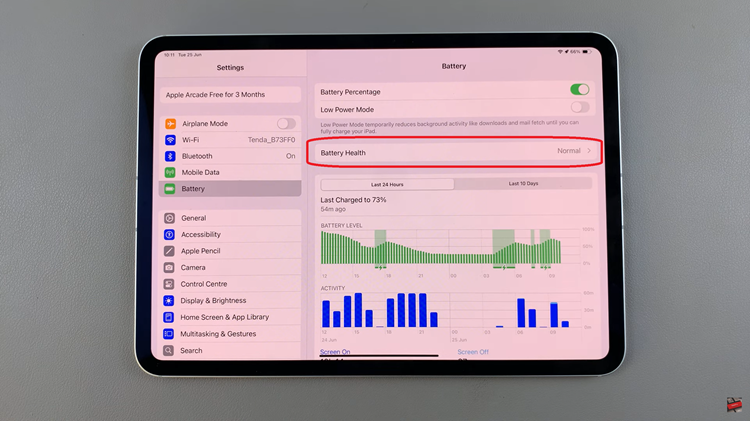 Limit Charging To 80% On iPad