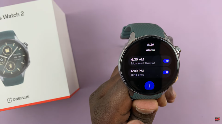 Name Alarms On OnePlus Watch 2