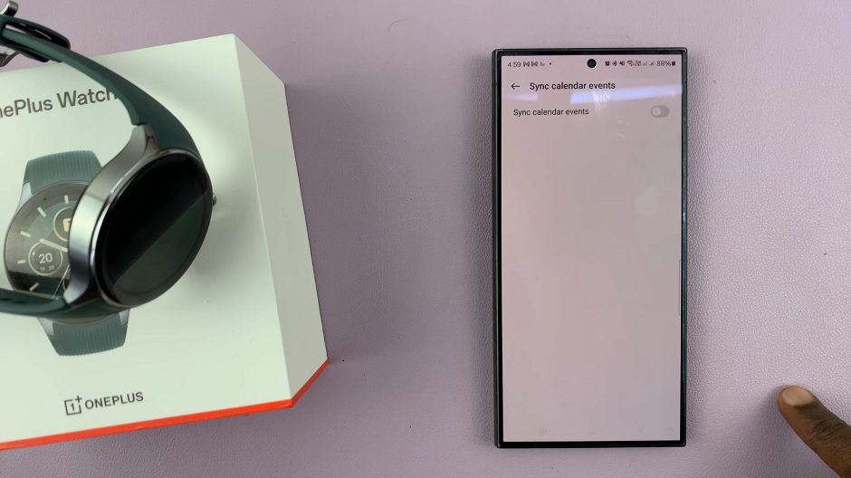 How To Sync Calendar Events On OnePlus Watch 2