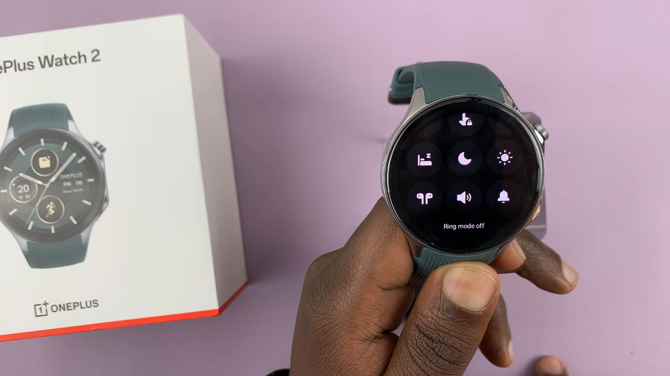 Put OnePlus Watch 2 In Silent Mode