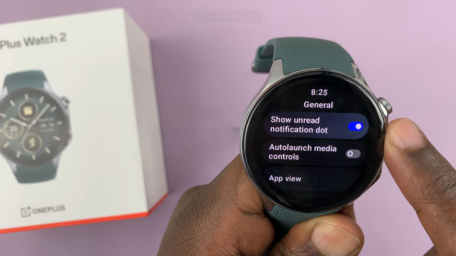 How To Show Notifications Dot On OnePlus Watch 2