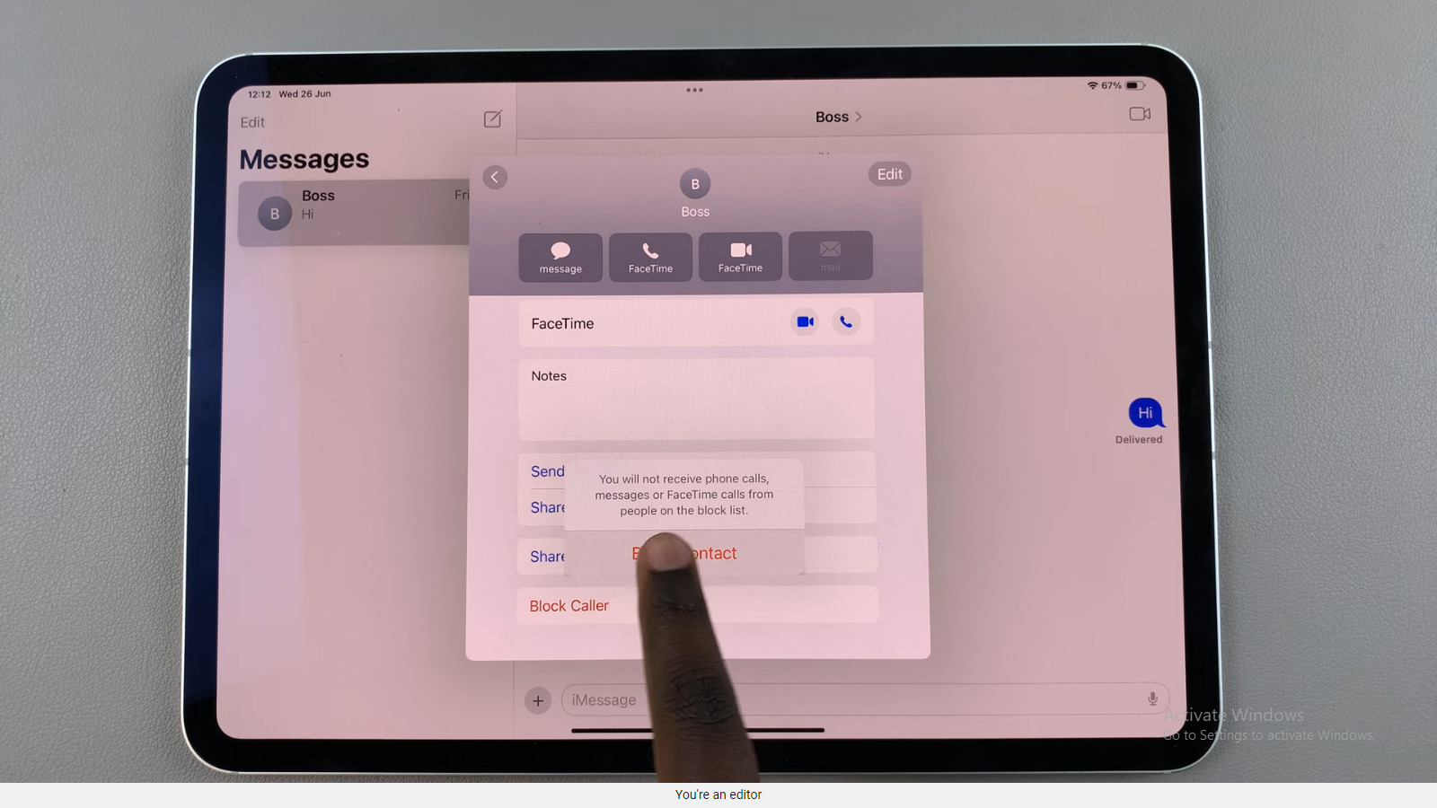 How To Block Messages On An iPad