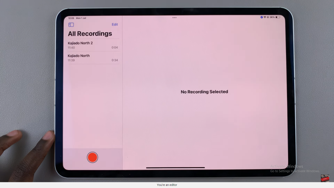 Recover Deleted Voice Memos On iPad