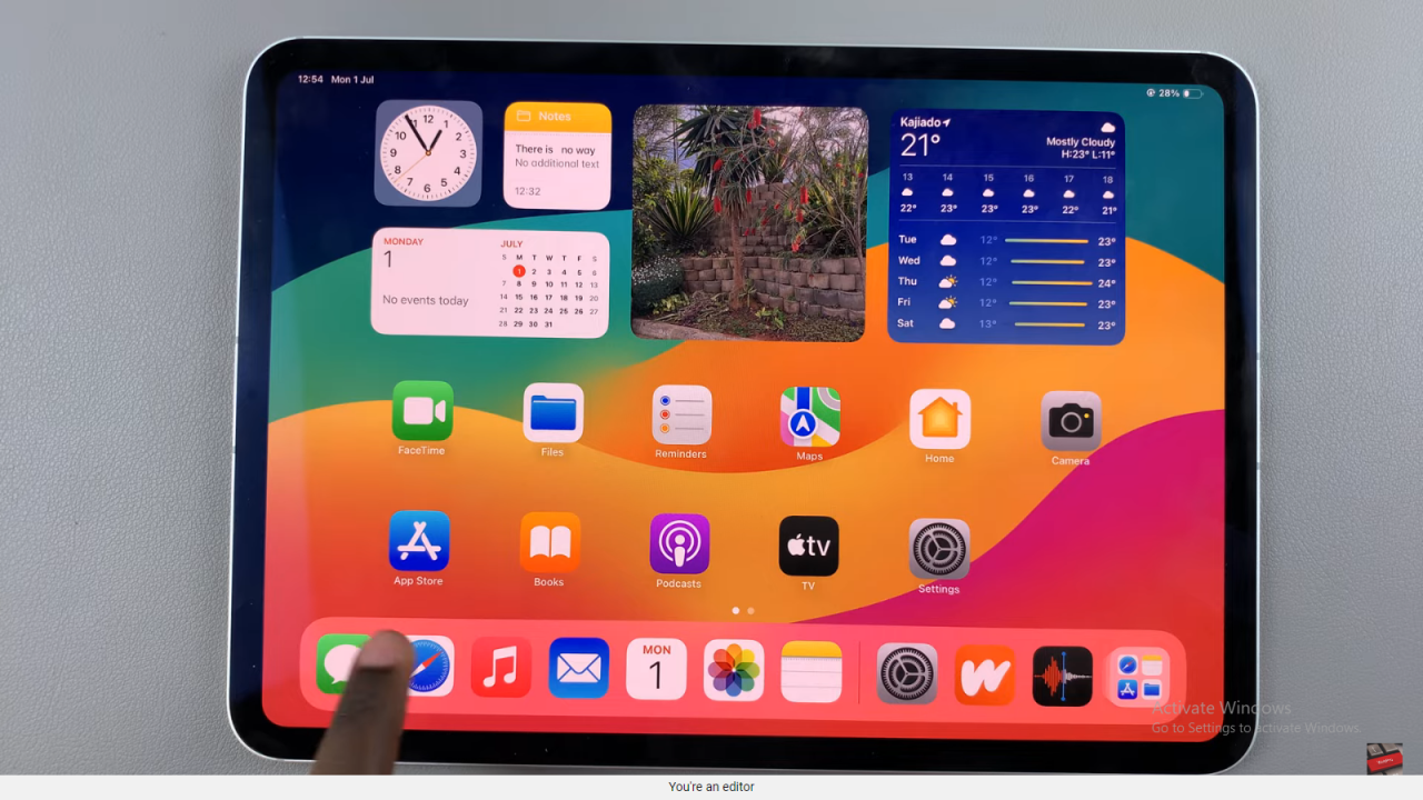 Add A Bookmark To Your iPad Home Screen