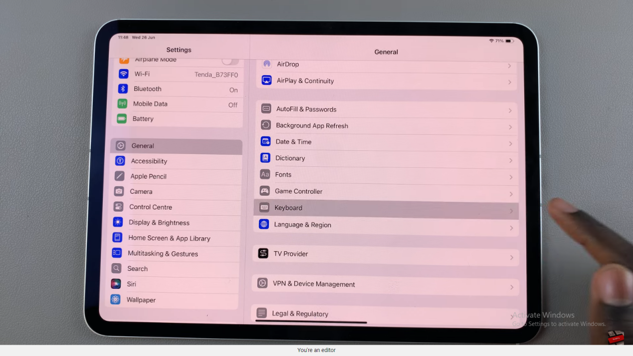  Remove OR Delete Keyboard Language On Your iPad