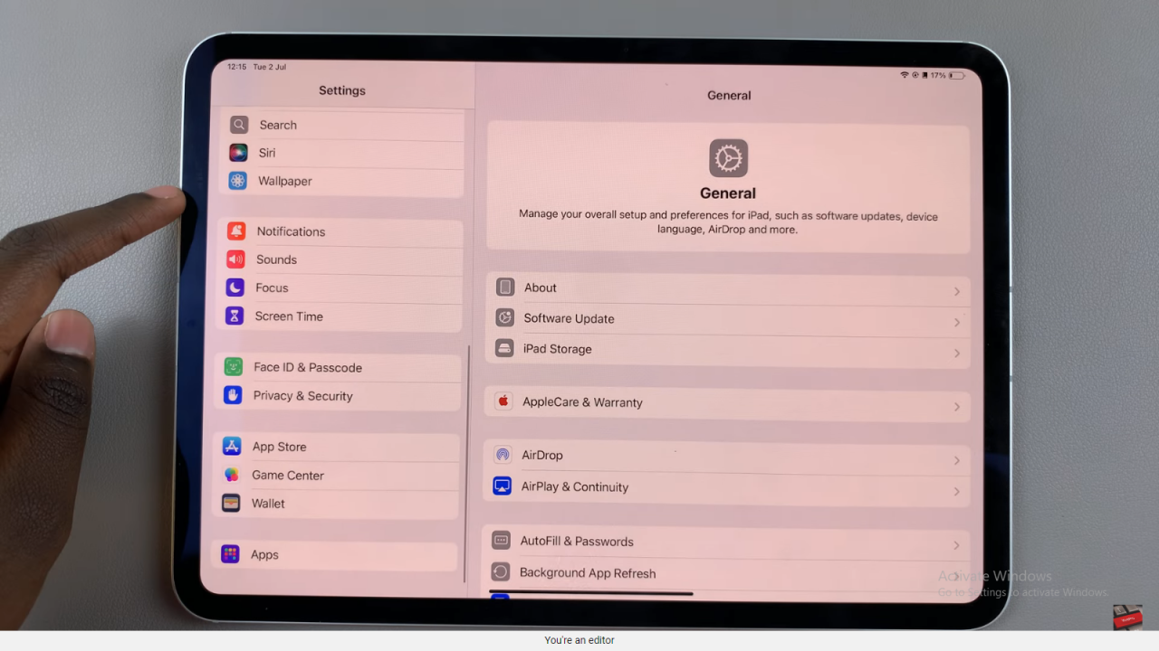 Enable or Disable Notification Badges On iPad