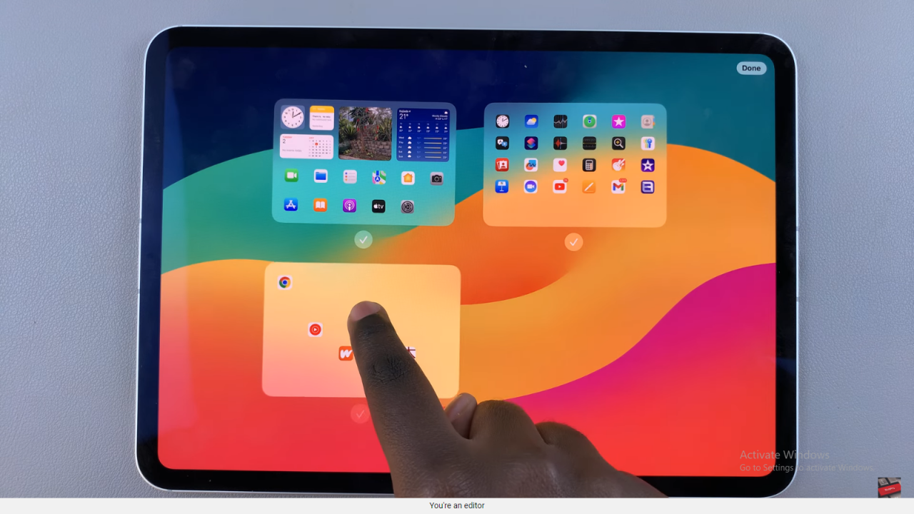 How To Rearrange Home Screen Pages On An iPad