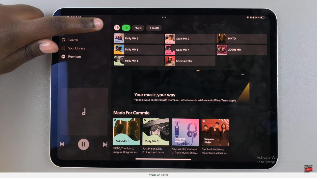 Use Spotify Inside Google Maps On iPad