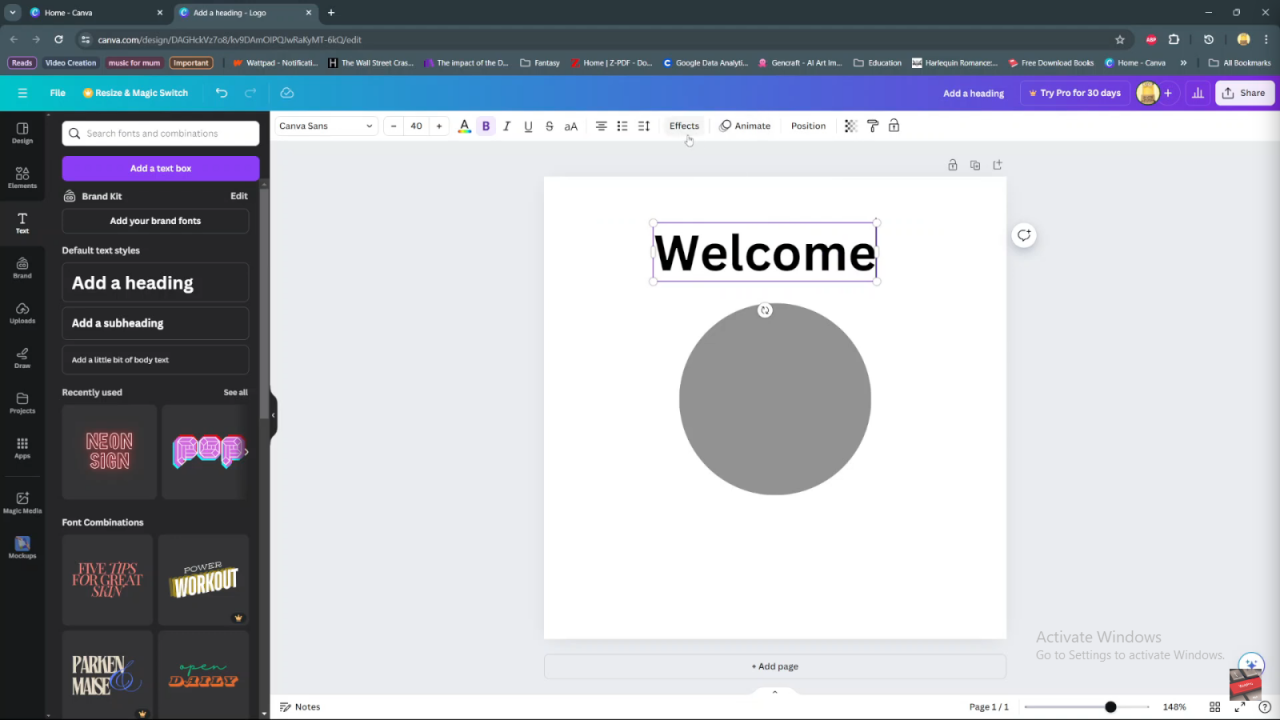  Wrap Text Around A Circle With Canva