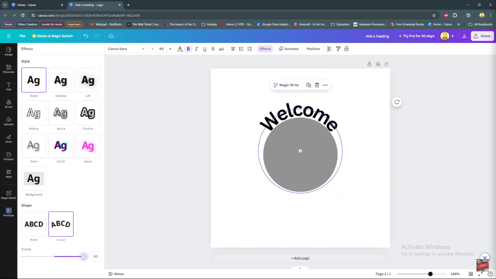 How To Wrap Text Around A Circle On Canva