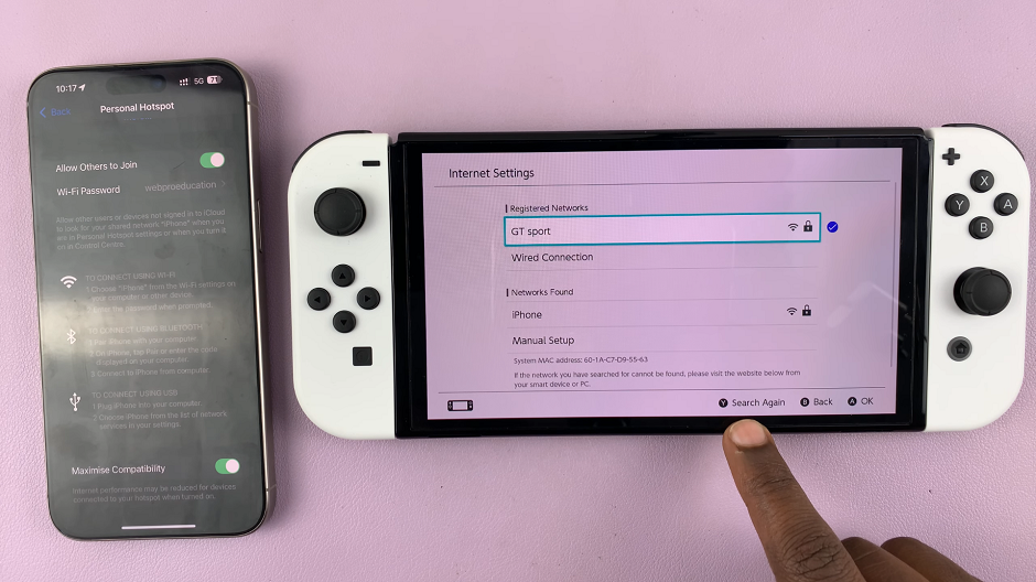 How To Connect Nintendo Switch To Mobile Hotspot