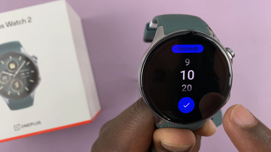 Change Screen Timeout Period On OnePlus Watch 2