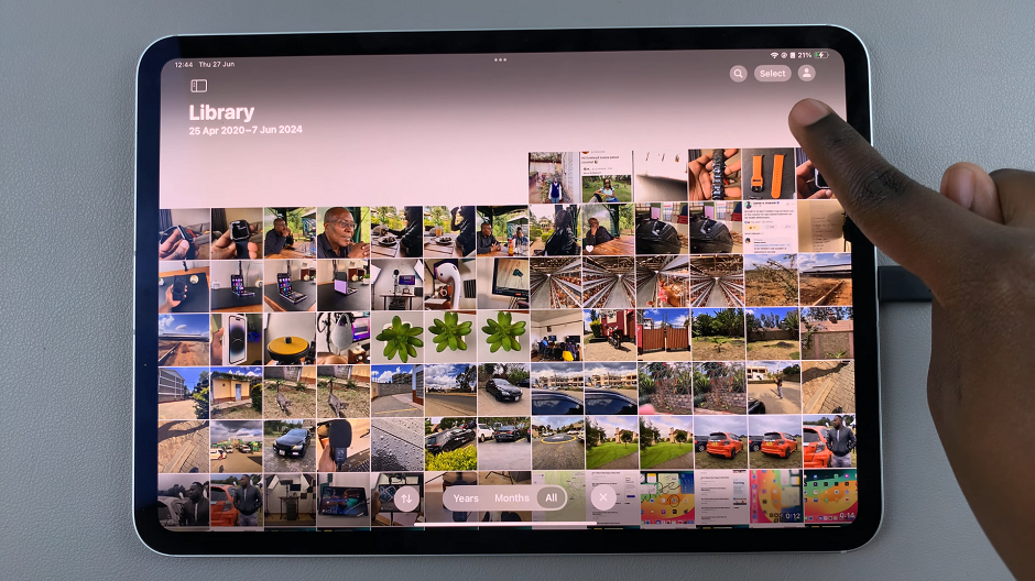 How To Select Multiple Photos Quickly On iPad