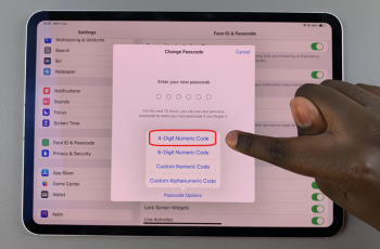 How To Set Up 4 Digit Passcode On iPad