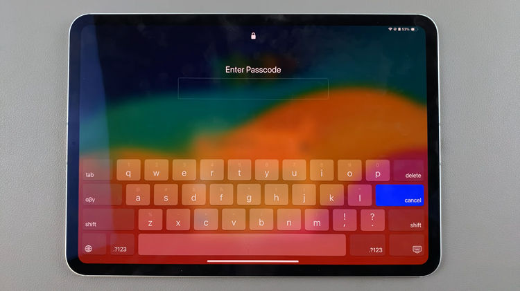 Set Up Alphanumeric Passcode On iPad