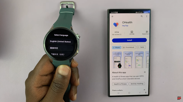 Set Up OnePlus Watch 2 With Android Phone