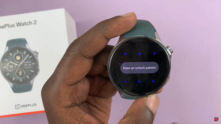 Set Up Screen Lock On OnePlus Watch 2