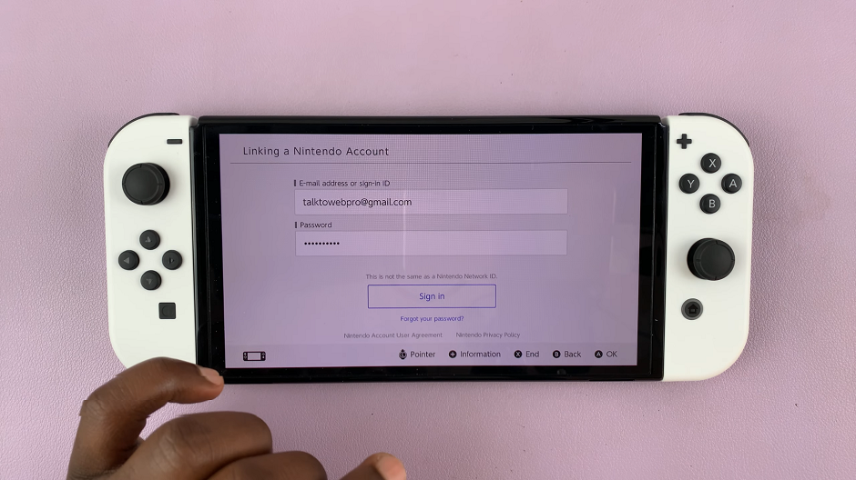 How To Link Nintendo Account To Nintendo Switch User Account