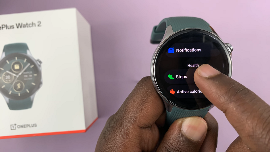 How To Track Your Steps On Watch Face On OnePlus Watch 2