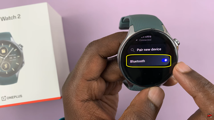 Turn Bluetooth ON & OFF On OnePlus Watch 2