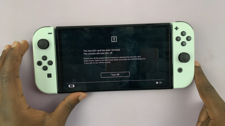 Turn Off Nintendo Switch