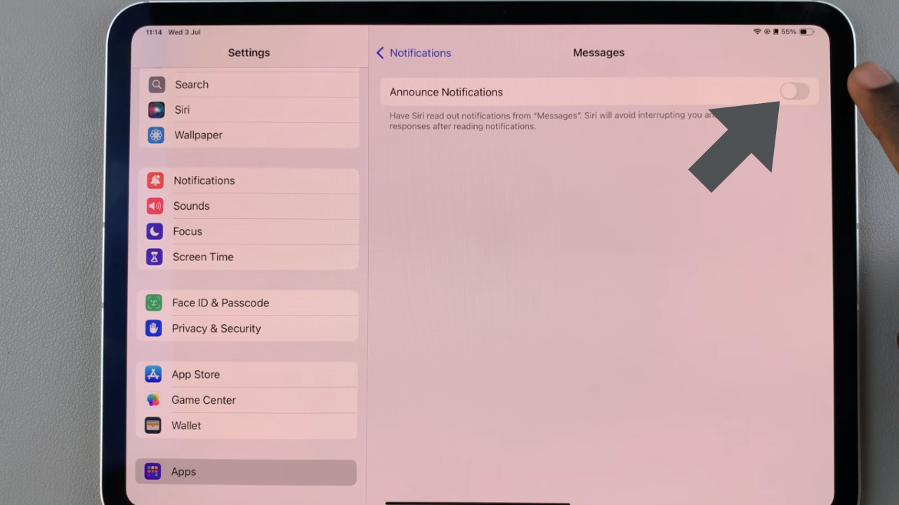 How To Stop Siri From Announcing Message Notifications