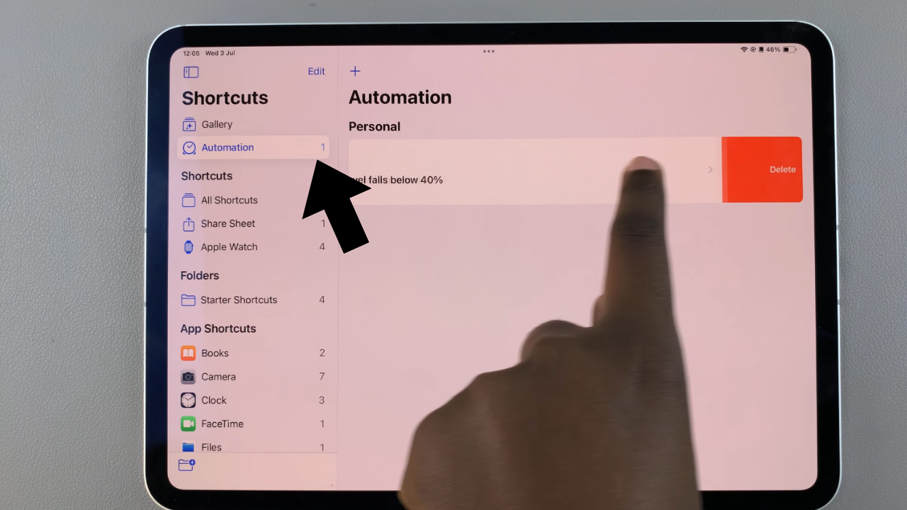 How To Delete Automation On An iPad