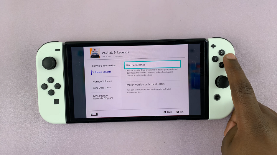 Manually Update Games On Nintendo Switch