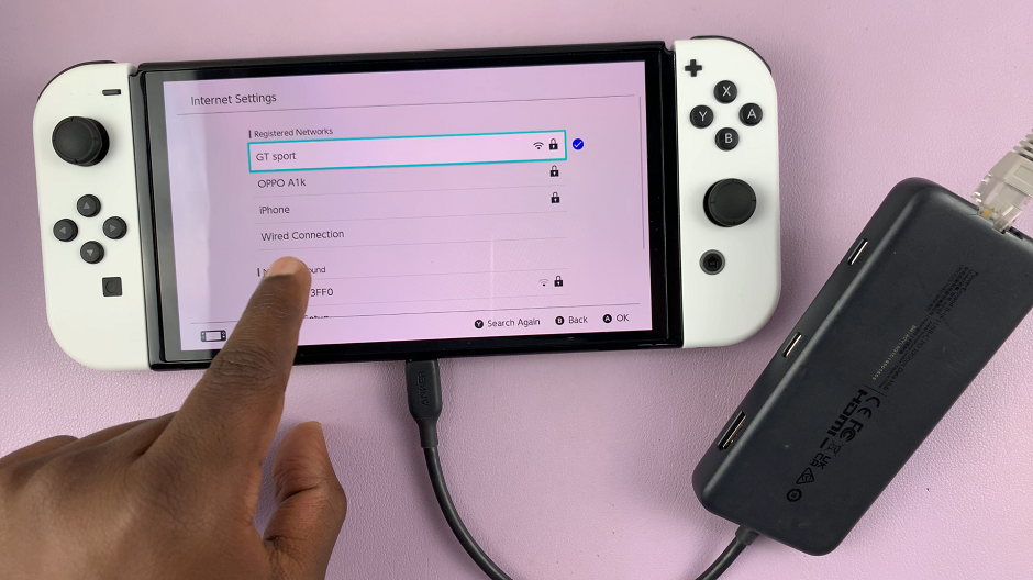 Connect Wired Internet (Ethernet Cable) To Nintendo Switch Without Dock