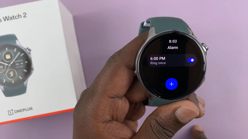 How To Set Alarm On OnePlus Watch 2