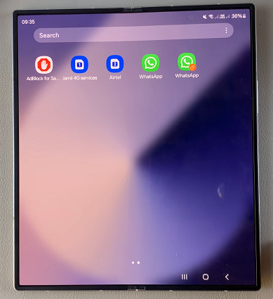 Two WhatsApp Accounts On Galaxy Z Fold 6