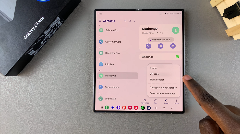 How To Block Contact On Galaxy Z Fold 6