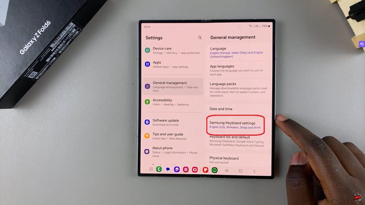 Enable 'Save Screenshot To Clipboard' On Samsung Galaxy Z Fold 6