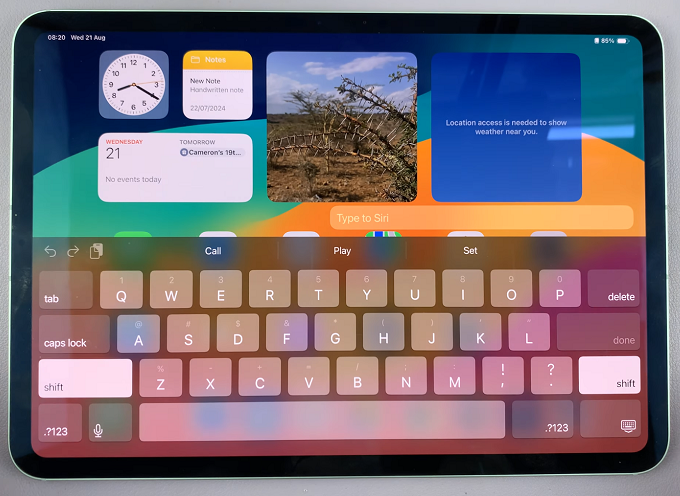 How To Use Type To Siri On iPad