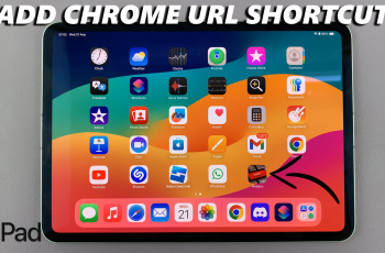 How To Add Google Chrome URL Shortcut To iPad Home Screen