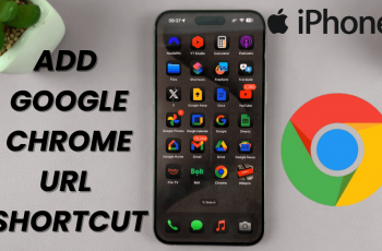 How To Add Google Chrome URL Shortcut To iPhone Home Screen