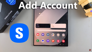 How To Add Samsung Account To Samsung Galaxy Z Fold 6