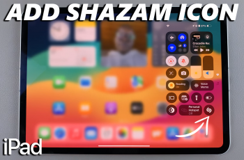 How To Add Shazam To Control Center On iPad