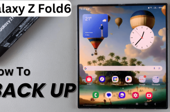 How To Back Up Samsung Galaxy Z Fold 6