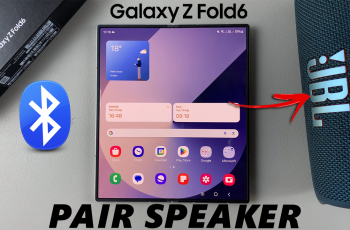 How To Connect Bluetooth Speaker To Galaxy Z Fold 6