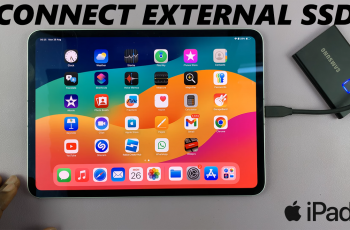 How To Connect External SSD To iPad